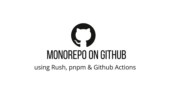 Creating monorepos on Github